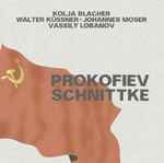Cover for album: Schnittke, Prokofiev - Kolja Blacher, Walter Küssner, Johannes Moser, Vassily Lobanov – Prokofiev Schnittke(CD, Album)