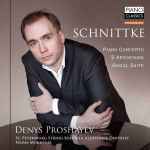Cover for album: Denys Proshayev, Schnittke, St. Petersburg String Soloists, Alexander Dmitriev (2) – Piano Concerto - 5 Aphorisms - Gogol Suite(CD, )