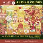 Cover for album: Igor Stravinsky, Alfred Schnittke, Dmitry Smirnov, Bozidar Vukotic, Alissa Firsova – Russian Visions(CD, Album)