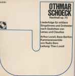Cover for album: Othmar Schoeck, Arthur Loosli, Kammerensemble Von Radio Bern – Nachhall Op. 70(LP)