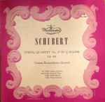 Cover for album: Schubert, Vienna Konzerthaus Quartet – String Quartet No. 15 In G Major Op. 161