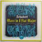 Cover for album: Schubert - Akademie Kammerchor, Vienna Symphony Orchestra , Conductor Rudolf Moralt – Mass In E Flat