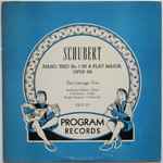 Cover for album: Schubert - The Carnegie Trio – Trio No. 1 In B Flat Major, Opus 99