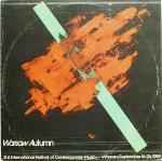 Cover for album: Zbigniew Bargielski / Adam Sławiński – Warszawska Jesień - 1988 - Warsaw Autumn Kronika Dźwiękowa - (4) - Sound Chronicle(LP, Album)