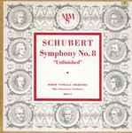 Cover for album: Schubert - Zurich Tonhalle Orchestra, Otto Ackermann – Symphonie No. 8 