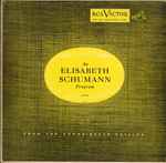 Cover for album: Elisabeth Schumann, Schumann, Franz Schubert – An Elisabeth Schumann Program(LP, Remastered, Mono)