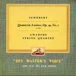 Cover for album: Schubert, Amadeus String Quartet – Quartet In A Minor, Op. 29, No. 1 (D. 804)(LP, 10