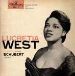 Cover for album: Lucretia West, Schubert – Schubert: Lieder