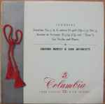 Cover for album: Schubert / Johanna Martzy & Jean Antonietti – Sonatina No. 3 In G Minor D. 408 (Op. 137 No.3) / Sonata In A Major D. 574 (Op. 162 