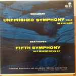 Cover for album: Ludwig van Beethoven, Franz Schubert – Beethoven Symphony No.5 - Schubert Symphony No.8(LP, Album)