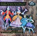 Cover for album: Mozart, Schubert, Karl Münchinger, Stuttgart Chamber Orchestra – Mozart Divertimento No. 11 In D Major (K.251) / Schubert Five Minuets  Five German Dances