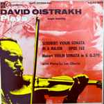Cover for album: David Oistrakh, Lev Oborin, Schubert, Mozart – Plays(LP, Mono)