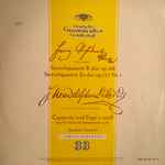 Cover for album: Franz Schubert, Felix Mendelssohn-Bartholdy, Amadeus-Quartett – Streichquartett B-dur Op. 168, Streichquartett Es-Dur Op. 125 Nr.1, Capriccio Und Fuge E-moll(LP, Mono)