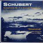 Cover for album: Schubert, Das Philharmonische Orchester London, Sir Adrian Boult, Das Pasdeloup Orchester, Paris, Carl Bamberger – Symphonie Nr. 4 In C-Moll 