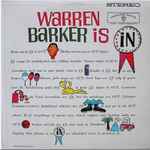 Cover for album: Warren Barker Is In
