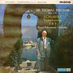 Cover for album: Sir Thomas Beecham – Schubert · The Royal Philharmonic Orchestra – Symphonies Nos. 3 And 5