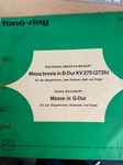 Cover for album: Wolfgang Amadeus Mozart / Franz Schubert – Missa Brevis In B-Dur / Messe In G-Dur