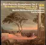 Cover for album: Beethoven, Schubert / Berlin Philharmonic Orchestra, Lorin Maazel – Beethoven: Symphony No. 5 / Schubert: Symphony No. 8