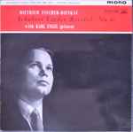 Cover for album: Schubert, Dietrich Fischer-Dieskau With Karl Engel – Schubert Lieder Recital (No. 6)(LP, Album, Mono)