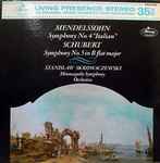 Cover for album: Mendelssohn / Schubert / Stanislaw Skrowaczewski, Minneapolis Symphony Orchestra – Symphony No. 4 