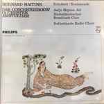 Cover for album: Schubert / Aafje Heynis, Bernard Haitink, Das Concertgebouw Orchester Amsterdam, Niederländischer Rundfunk-Chor – Rosamunde