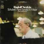 Cover for album: Rudolf Serkin - Schubert – Piano Sonata In A Major (Opus Posthumous)