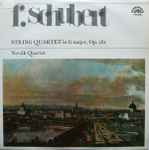 Cover for album: F. Schubert - Novák Quartet – String Quartet In G Major, Op. 161