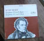 Cover for album: Franz Schubert, Nordwestdeutsche Philharmonie, Georg Ludwig Jochum – Symphony No. 1 In D Major; Symphony No. 3 In D Major(LP, Album, Stereo, Mono)