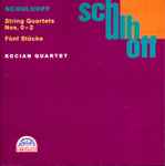Cover for album: Schulhoff, Kocian Quartet – String Quartets Nos. 0 - 2 / 5 Stücke(CD, Stereo)