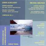 Cover for album: Erwin Schulhoff, Michael Mautner (3), Ernst Theis, Österreichische Kammersymphoniker – Erwin Schulhoff: Doppelkonzert / Michael Mautner: United Colours Für Altsaxophon, Klavier, Schlagzeug Und Streichorchester(CD, Album)