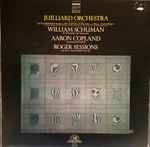 Cover for album: William Schuman / Aaron Copland / Roger Sessions, Juilliard Orchestra Conducted By  Otto-Werner Mueller / Sixten Ehrling And Paul Zukofsky – In Praise Of Shahn / Connotations / Black Maskers Suite