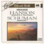 Cover for album: Hanson / Schuman – American Masters • Hanson / Schuman(CD, Compilation, Remastered)