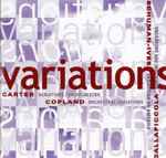 Cover for album: Carter, Copland, Dallapiccola, Schuman - Ives – Variations(CD, Compilation, Mono)