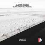 Cover for album: Salvatore Sciarrino - Marco Fusi – Complete Works For Violin And For Viola(CD, Album)