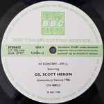 Cover for album: Gil Scott-Heron / Robert Cray – In Concert-397(LP, Transcription)