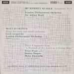 Cover for album: Humphrey Searle, Matyas Seiber, Sir Adrian Boult, The London Philharmonic Orchestra, Melos Ensemble Of London – Symphony No. 1 / Elegy For Viola And Small Orchestra / Three Fragments From 