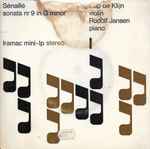 Cover for album: Nap de Klijn, Rudolf Jansen - Senaillé – Sonata Nr 9 In G Minor(7