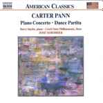 Cover for album: Carter Pann – Barry Snyder, Czech State Philharmonic, Brno, José Serebrier – Piano Concerto • Dance Partita(CD, Album)