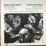 Cover for album: Walter Piston / Roger Sessions - Budapest String Quartet, Pro Arte String Quartet – String Quartet No.2; String Quartet No.1 In E Minor(LP, Album, Mono)