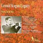 Cover for album: Leonid Kogan, Paganini, Vivaldi, Nardini, Locatelli, Sgambati – 2 Sonatas For Violin And Guitar; Cantabile In D Major (2 Versions); Variations On 