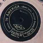 Cover for album: In America / Nelson And Me(Pathé Disc, 25cm, 80 RPM)
