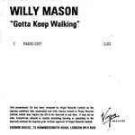Cover for album: Willy Mason – Gotta Keep Walking