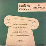 Cover for album: Shostakovich - Artur Rodzinski Conducting The Cleveland Orchestra – Symphony No. 1 in F Major, Op. 10