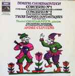 Cover for album: Dimitri Chostakovitch, Orchestre National De La Radiodiffusion Française, André Cluytens – Concerto No. 1 / Concerto No. 2 / Trois Danses Fantastiques