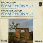 Cover for album: Prokofiev / Shostakovich / Zagreb Philharmonic Orchestra / Milan Horvat – Symphony No. 1 