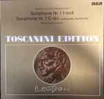 Cover for album: Dmitri Schostakowitsch - NBC Symphony Orchestra - Arturo Toscanini – Symphonie Nr.1 F-moll / Symphonie Nr. 7 C-dur 