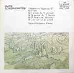 Cover for album: Dmitri Schostakowitsch / Tatjana Nikolajewa – Präludien Und Fugen Op. 87 Auswahl - Nr. 4 E-moll / Nr. 12 Gis-moll / Nr. 14 Es-moll / Nr. 15 Des-dur / Nr. 17 As-dur / Nr. 19 Es-dur / Nr. 23 F-dur / Nr. 24 D-moll(LP)