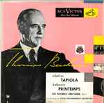Cover for album: Sibelius / Debussy - Sir Thomas Beecham, The Royal Philharmonic Orchestra – Tapiola / Printemps(LP, Mono)