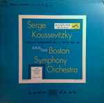 Cover for album: Sibelius – Serge Koussevitzky, Boston Symphony Orchestra – Symphony No. 2 In D, Op. 43