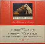 Cover for album: Sir John Barbirolli, Hallé Orchestra, Jean Sibelius, Edmund Rubbra – Sibelius: Symphony No. 7, in C/ Rubbra Symphony No. 5 in B-flat(LP, Mono)